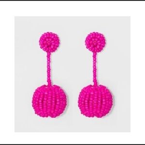 NWT-Sugarfix by Baublebar beaded balldrop earrings